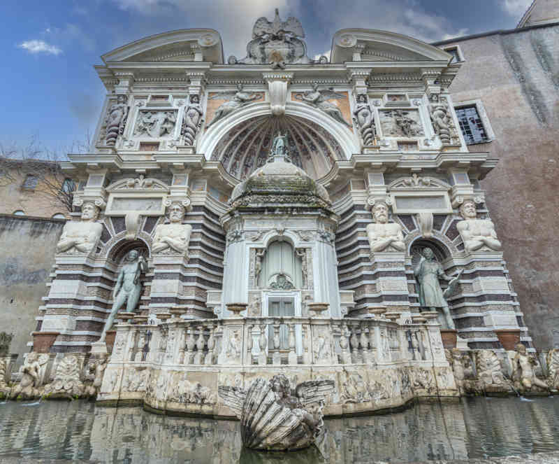 Italia - Tivoli 47 - Villa del Este - fontana dell'Organo.jpg